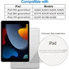 For 2020 iPad 10.2 inch 7th 8th 9th tempered glass screen protector 9H A2603 A2604 A2270 A2428 A2429 A2200 A2198 A2197 6