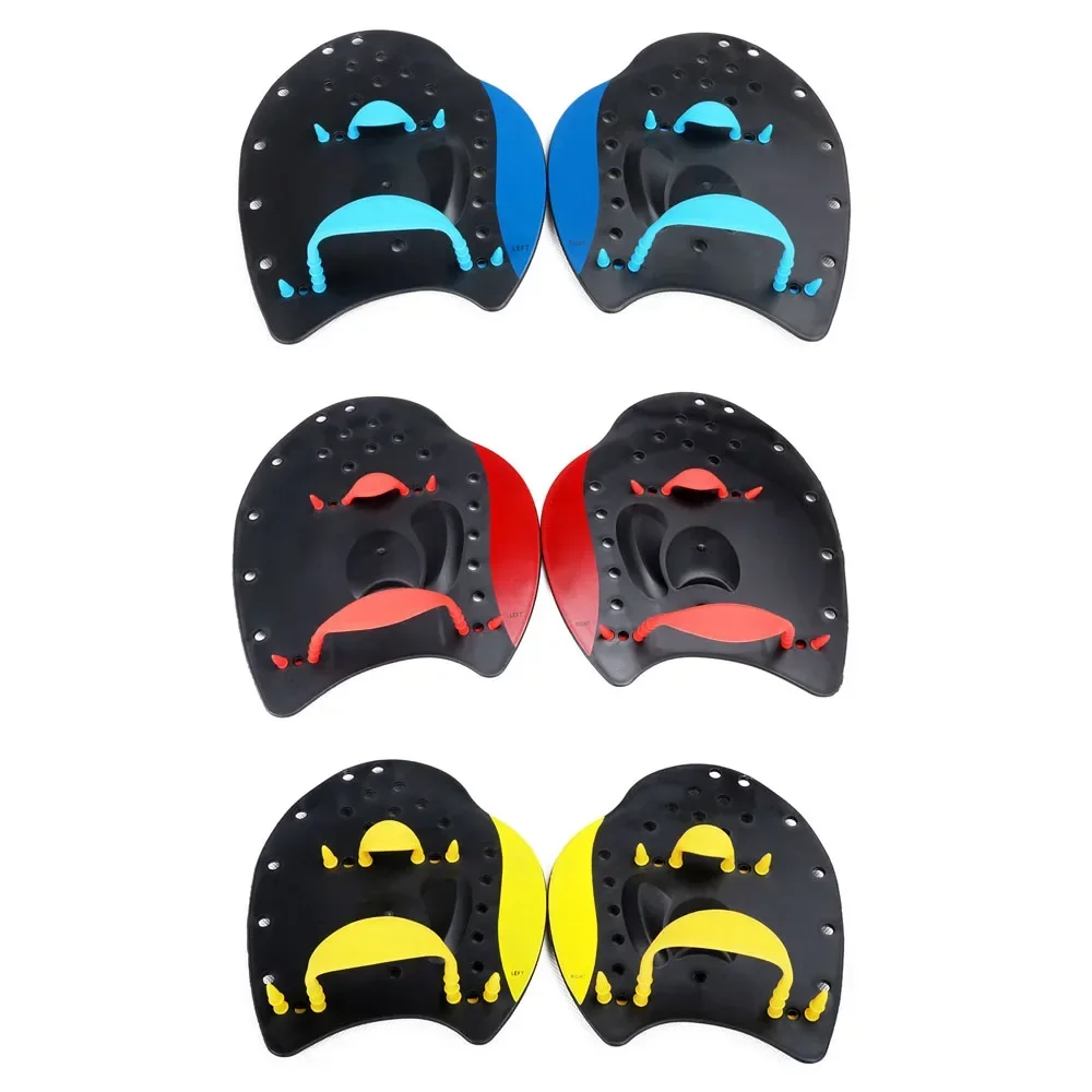 Professional Swimming Paddles Swim Practice Correction Paddling Tools Durable Adjustable Silicone Hand Webbed Gloves Adult Child 5