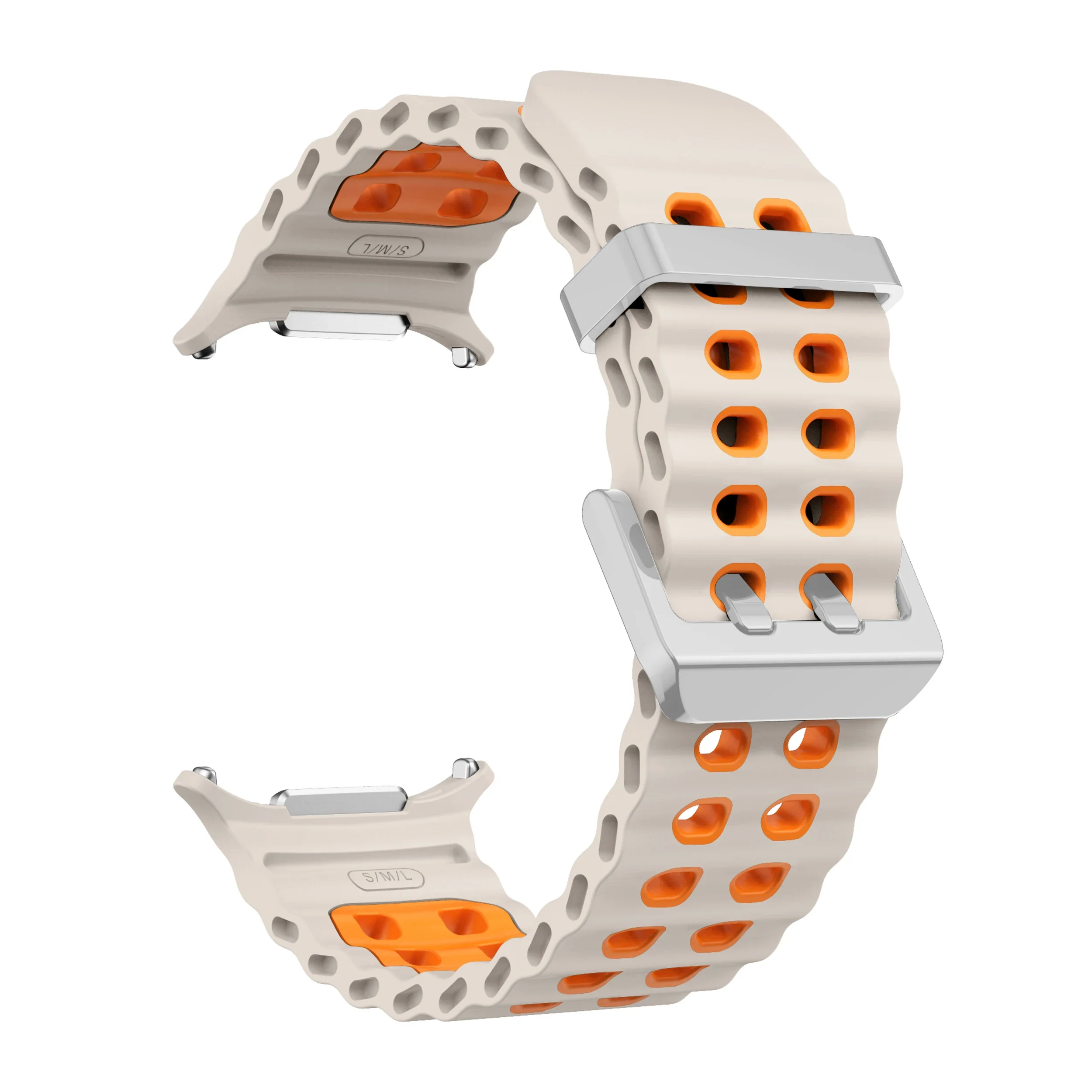 Premium Marine Silicone Sport Band - Original Strap for Smartwatch Accessories