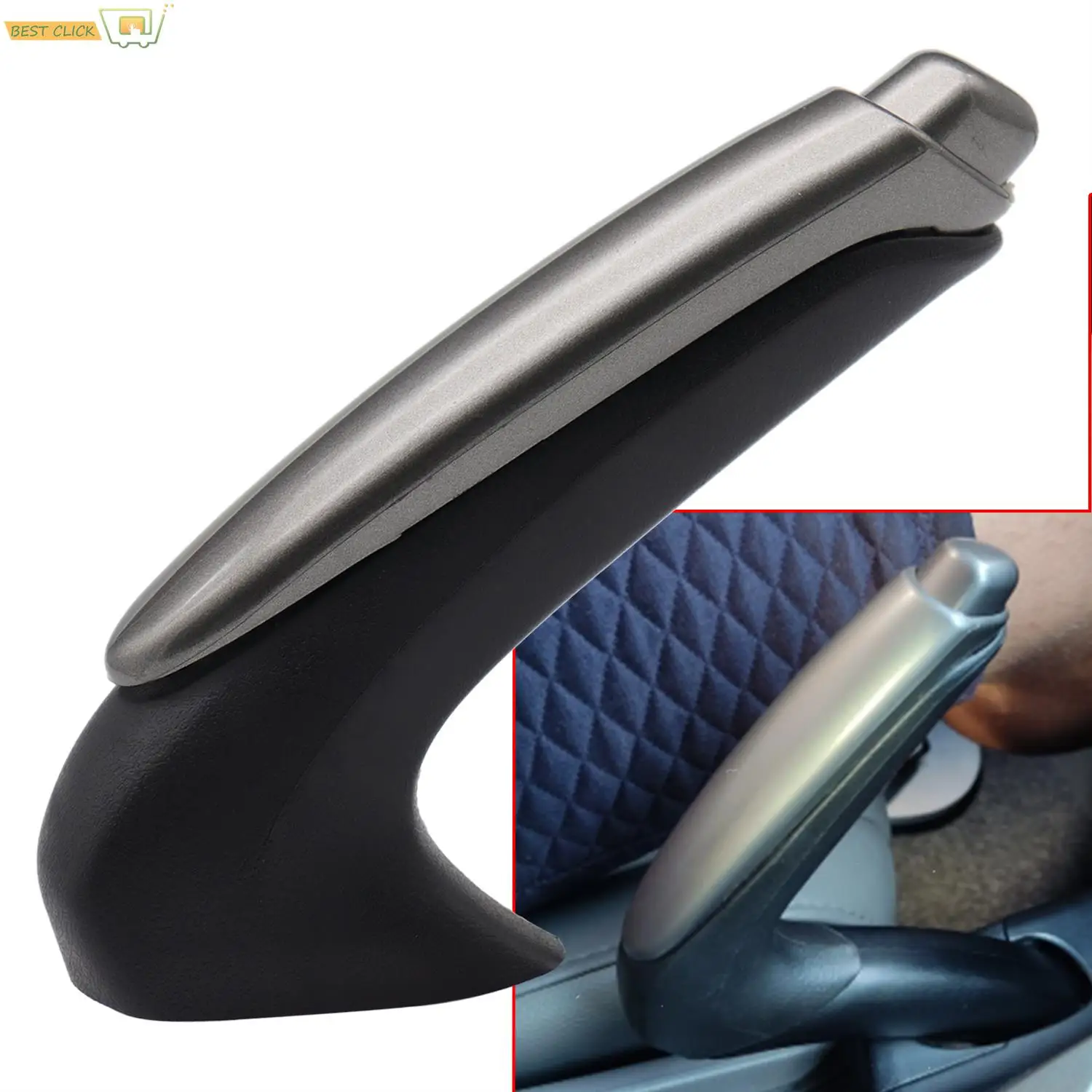 Car Handle Grip Knob Cover Parking Handbrake Sleeve Protector For Honda Civic 2006-2011 Interior Accessories hand brake cover car interior accessories