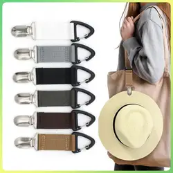 1PCS Black Bag Clip Convenient And Practical Hiking Supplies White Hat Clip Simple Installation Sports And Entertainment 12.6cm