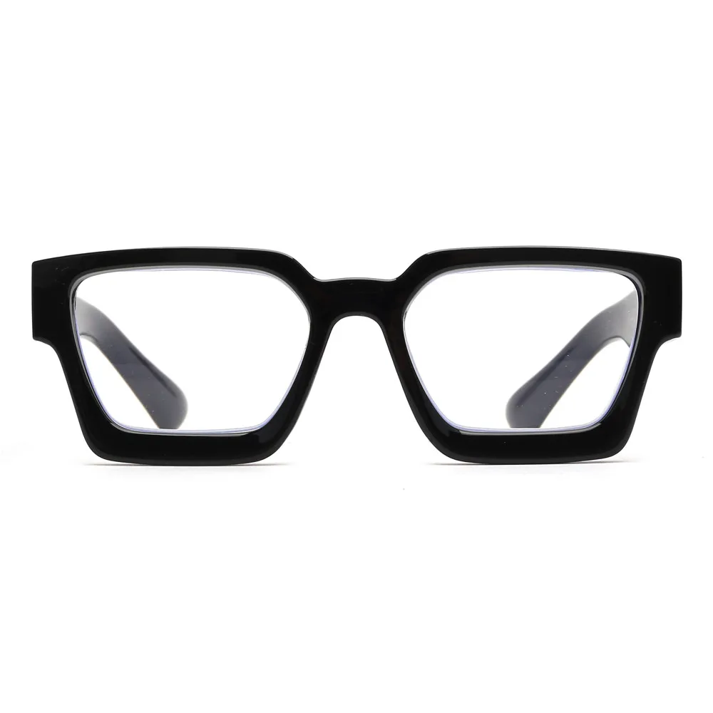 Reading Glasses JM Square Blue Light Blocking for Women Men Presbyopic