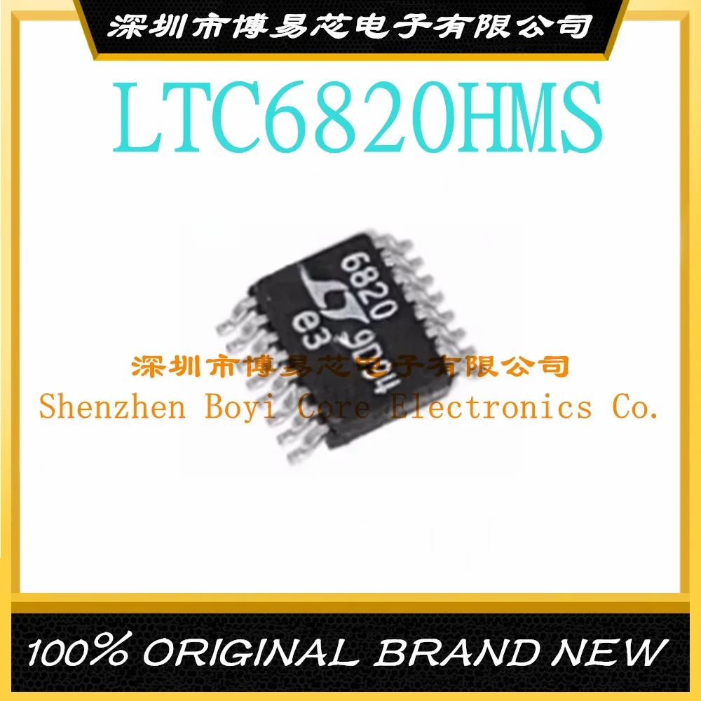 LTC6820HMS isolated communication interface LTC6820IMS MSOP-16 package silk screen 6820 5 10piece 100% new ad7740 ad7740krmz vok v0k msop 8 chipset