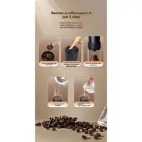 Moulin à café électrique rechargeable USB B59B, portable, réglable, démarrage à un bouton, pour usage domestique et extérieur, mixeur 2