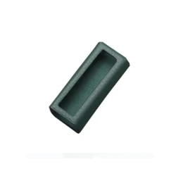 Premium Leather Case for Ultra Portable Mobile Phone Decoder Amplifier (Army green)