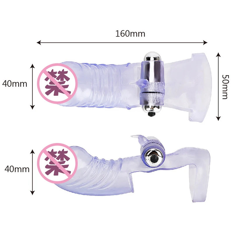 Female Finger Sleeve Vibrator Masturbator Dildos Sex Toys For Women Anal Vagina Clitoris Stimulation Vibrating Cover Adult Toys