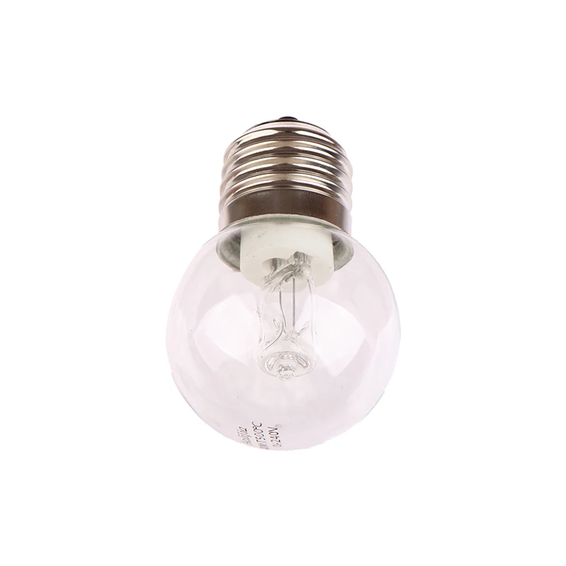 1Pc E27 40W Oven Lamp Light Microwave Bulbs 220v High Temperature Resistant 500 Degree For Display Cabinet Bulb