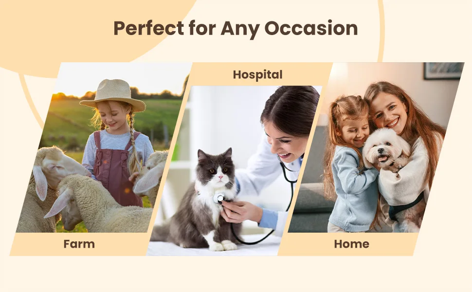Portable Veterinary Ultrasound Scanner, Vet Pregnancy Ultra Machine with 3.5MHz