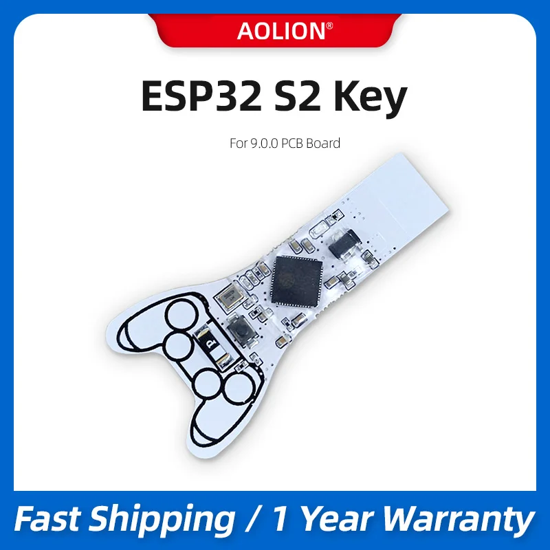 

5/10pcs ESP32 S2 Key For 9.0.0 PCB Board No Plugging Easy Use Write Software Development Board