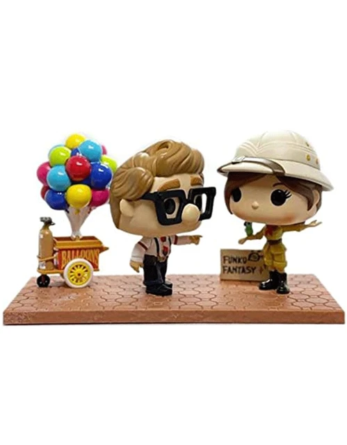 Funko Pop Carl And Ellie With Balloon Cart Special Edition 1152 - Action  Figures - AliExpress