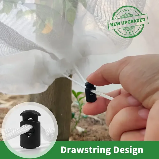 Nylon Plant Protection Netting Mesh Bag Cover for Fruit Vegetable Tree Strawberry Grapes Pest Control Anti-Bird Gardening Tools 2