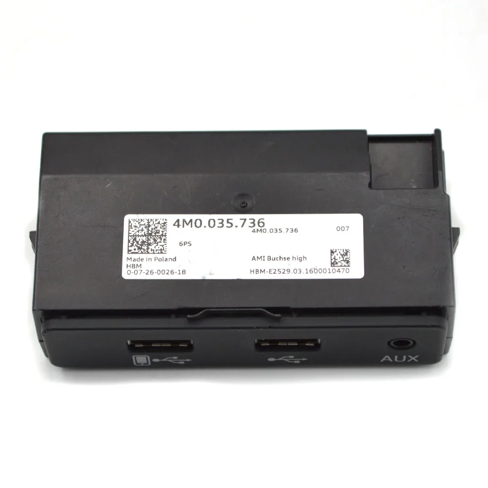 ȵ̵ ڵ USB Ʈ ̽, ƿ A4 A5 B9 8W Q5 Q7 FY ī÷, 8W0 035 736 8W0035736 8W0 035 724 8W0035724