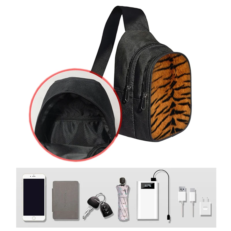 Animal Tiger Leopard Lion Chest Bags for Women Men Waterproof Shoulder Bag  Outdoor Travel Sport Crossbody Bag - AliExpress