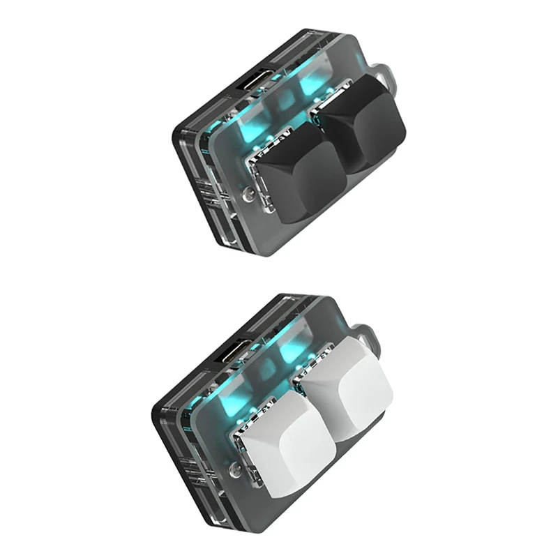 Bluetooth Mini 2 Key Keypad Copy Paste Hot Swap Games One Key Password Mechanical Accessories For Home And Travel A