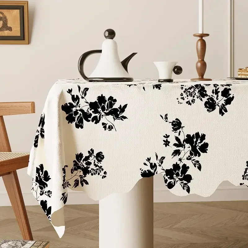 23-5Non Washable Waterproof Heat-resistant Dining Table Mat Luxurious High-end Feel Featuring Shaped Coffee Table 5