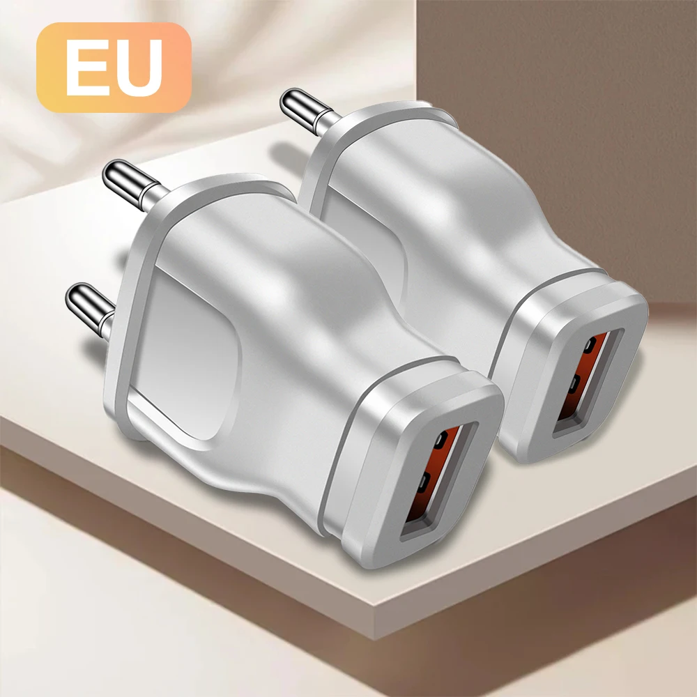 Compact 5W USB Wall Charger 1A Power Adapter