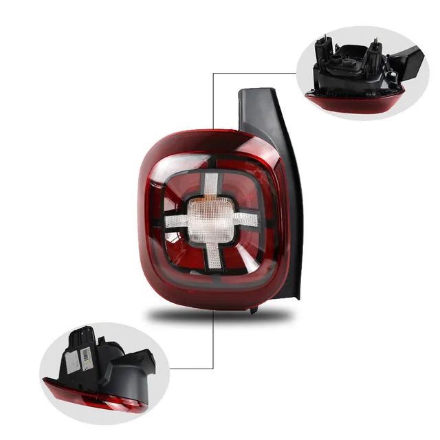 Feu Arrière Gauche Pour Dacia Duster 2013-2017 - Homologué E, étanche IP67, Ampoules Non Incluses