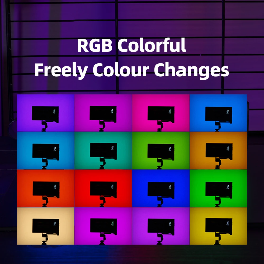 【最安値】AMBITFUL K10 RGB LED AMBITFUL K10 RGB 2500K-8500K Dimmable Full Color LED Video