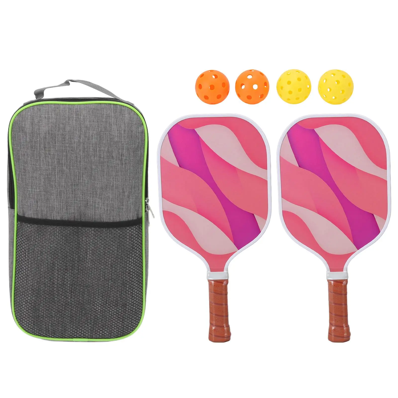 

Portable Pickleball Paddles Set | Fiberglass for Gaming Competition
