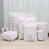 Print Rabbit Laundry Bag Dirty Clothes Storage Basket Cute Fine Mesh Washing Bags Multiple Sizes Laundry Bag For Washing Machine 1