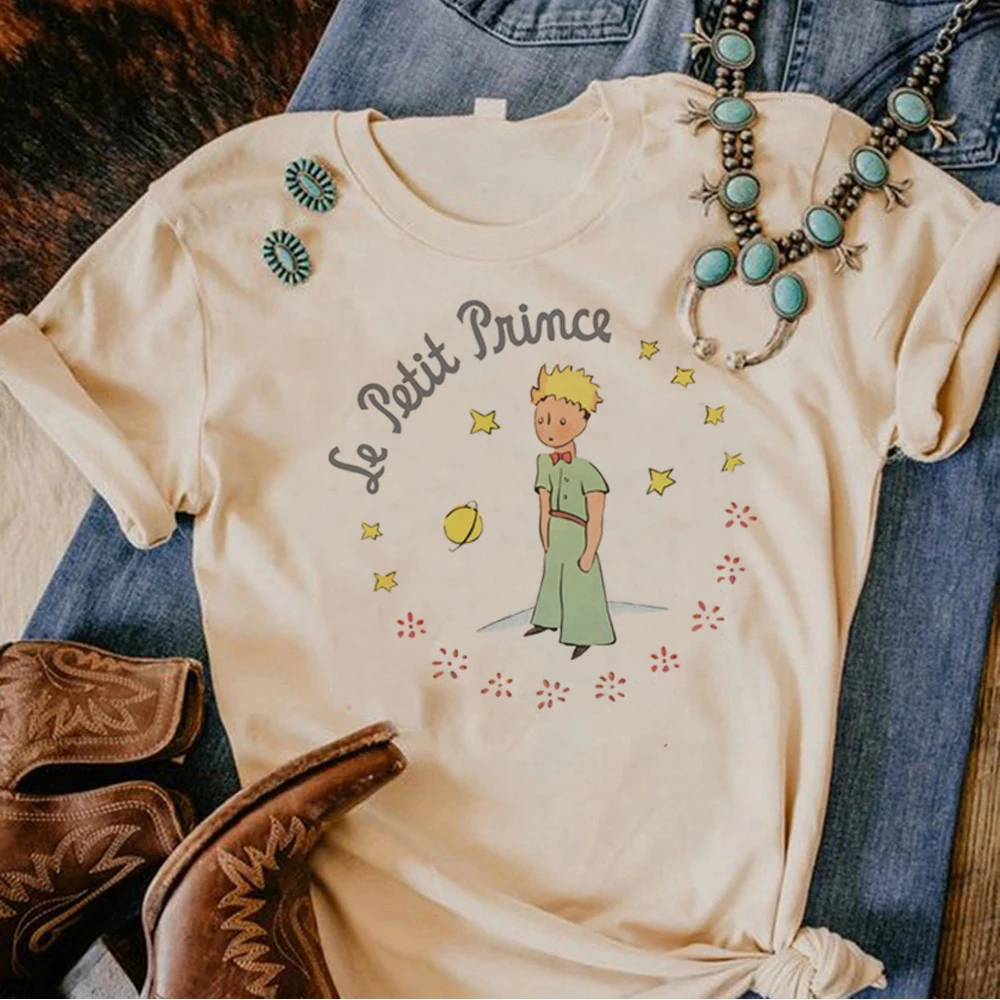 

Женская футболка с принтом the Little Prince, аниме футболка для девушек, комикс манга y2k, одежда