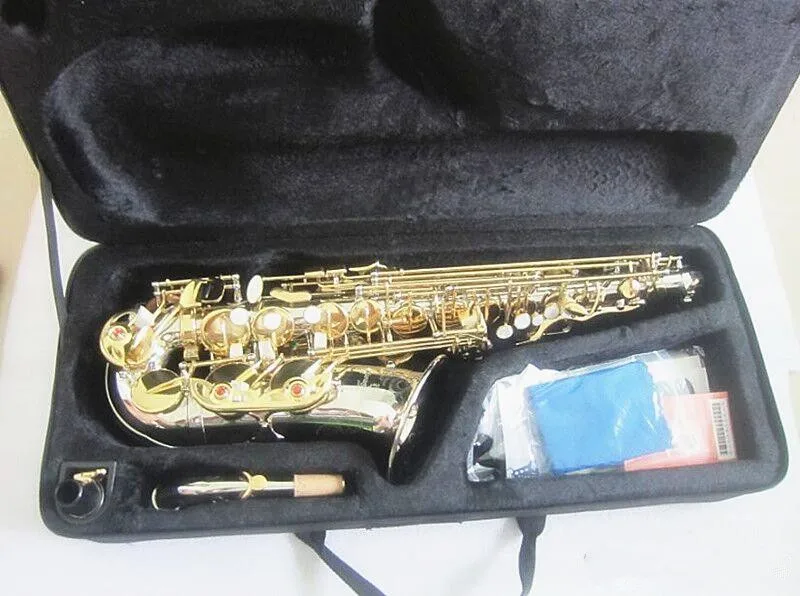 New High Quality Sax Alto Saxophone W037 E-Flat Music Instrument Professional-Grade Performance With Case