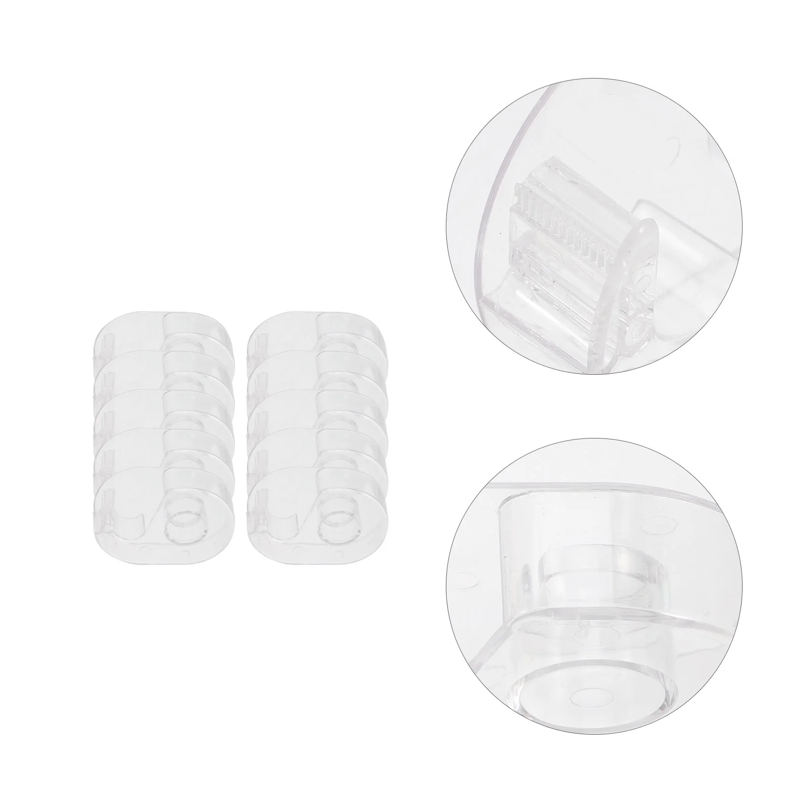 

10Pcs Washi Tape Dispenser Transparent Tape Holder Small Tape Scrapbooking Tape Dispenser