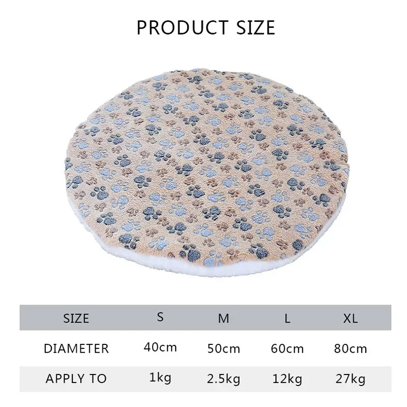 Pet Bed Mats Pet Sleeping Mat Kitten Puppy Nest Cushion Cat Accessories for Cats Small Dogs