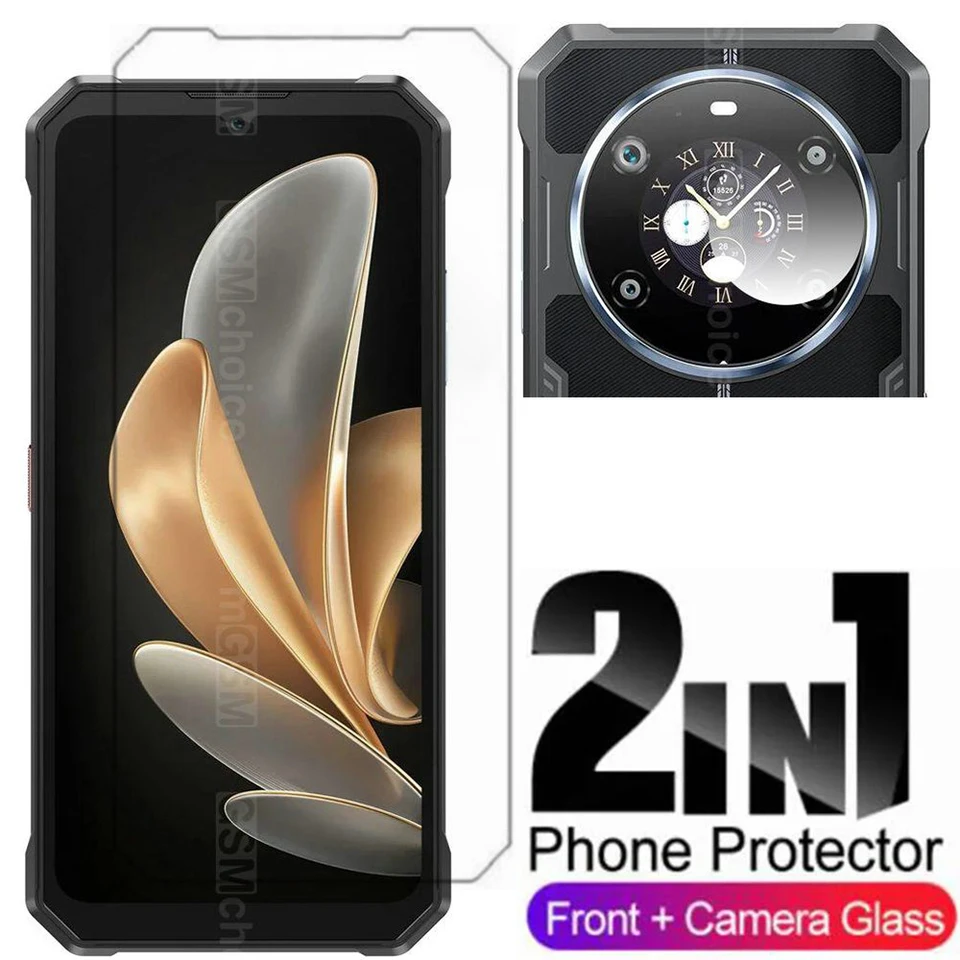 Cover Per Fossibot F102 + Pellicola Vetro Temperato - Custodia Morbida TPU Trasparente E Protezione Schermo - 3