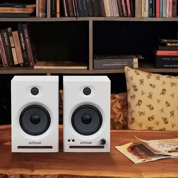 Ortizan C7 Dual-Mode 2.0 Studio Monitors, Active Monitor Speakers for Near Field Music Production, Bluetooth Computer Speakers 5