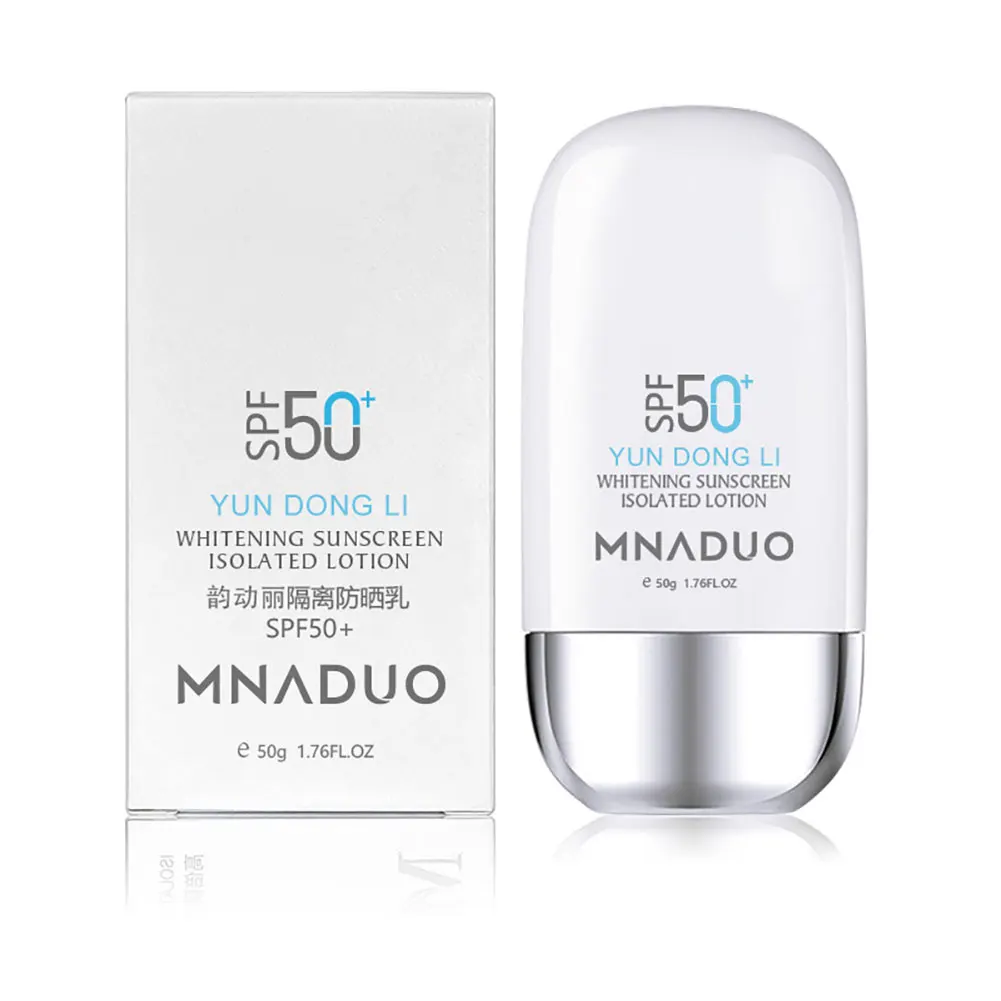 Whitening UV Sunscreen Cream SPF50+ Sunblock Moisturizing Anti Aging Dust Oil Control Reduce Melanin Skin Care facial sunscreen lotion