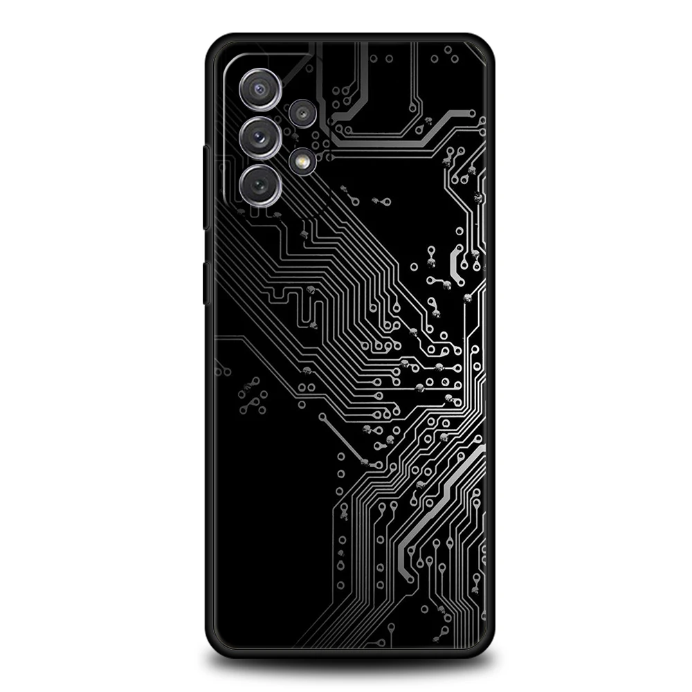 Inside Motherboard Circuit Design TPU Phone Case