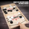Wooden Chessboard Toys Parent-child Interaction Fun Fast Sling Puck Game Double-player Battle Children Gifts Kids Indoor Games 2