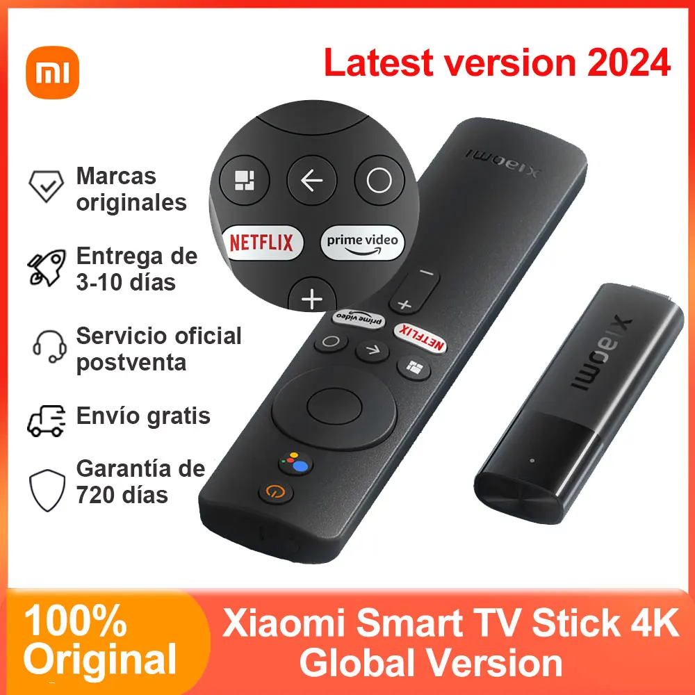 Mi TV Stick 4K - Streaming Ultra HD, Android TV 9, Con Telecomando Vocale - Foto 2
