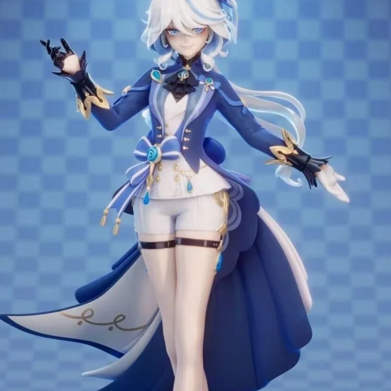 

Genshin Impact Genuine Hand Made Funina Hand Made God Of Justice Water God Model Secondary Original God Ornaments Peripheral Gif
