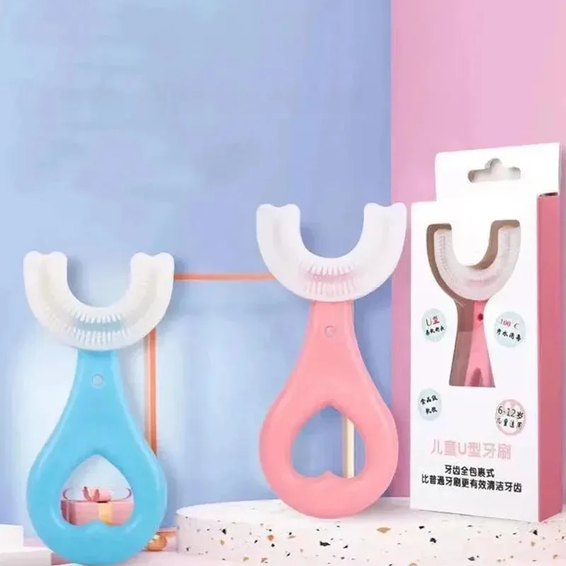 Baby Toothbrush 2pcs U Shaped for Kids