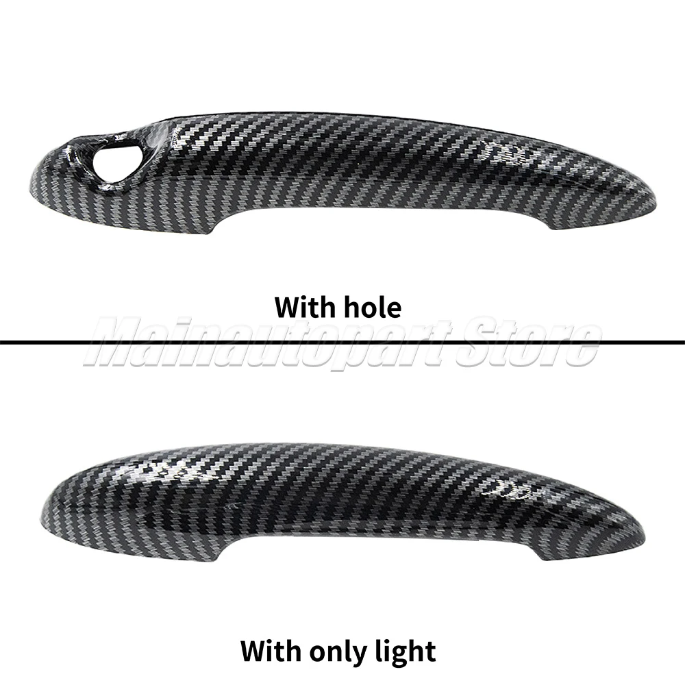 Nero lucido Maniglia Della Porta Copertura Trim Per MINI Per Cooper F54 F55 F56 F57 F60 Maniglia Della Porta di Ricambio Accessori Esterni Auto  34
