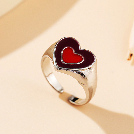 Women's Ring Open Knuckle Ring Creative Retro Star Moon Ring Old Ring Suitable as a Gift for Women Free Shipping