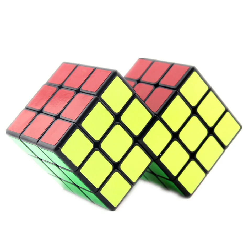 WitEden 3x3x3 Professional Conjoint Cube Double 3x3 Speed Puzzle Strange-shape Learning Educational Classic Gift Toys professional cube 3x3x3 5 6cm speed for magic cube chemical element periodic table 3rd order cube learning formula education toy