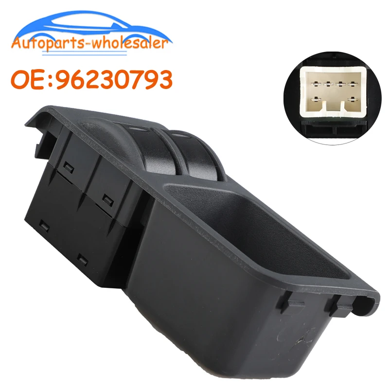 

New Front Left Window Lifter Control Switch Button 96230793 For Daewoo Lanos Car Accessories