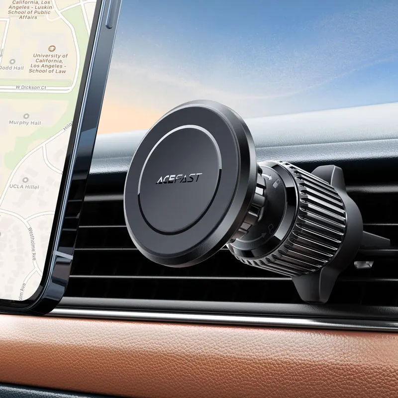 

ACEFAST Upgraded Magnetic Air Vent Holder in Car For iPhone 13 12Pro Max 360 Rotation Magnet Hook Clip Mount For Samsung S20 S21