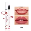 Liquid Lipliner Pencil Long Lasting Lips Cosmetic Tool Matte Soft Lip Liner Stick Quick Drying Smudge Proof Natural Lipstick Pen 3