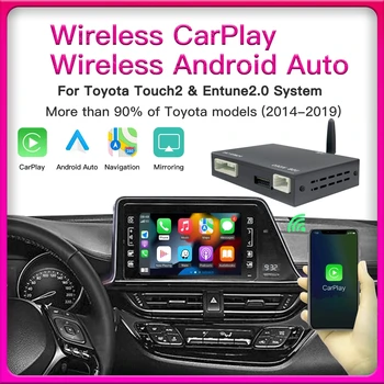 Per Apple Carplay Android Auto Per Toyota Touch 2 Entune 2.0 Highlander Tundra Sienna Prius Yaris Camry CHR Modulo Multimediale