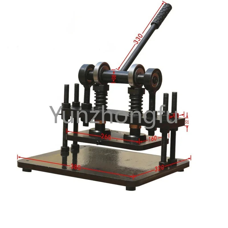 

Paper Puncher Cloth Rubber DIY Embossing Press Hand Leather Cutting Machine Cutter Embossing Machine Press Embosser