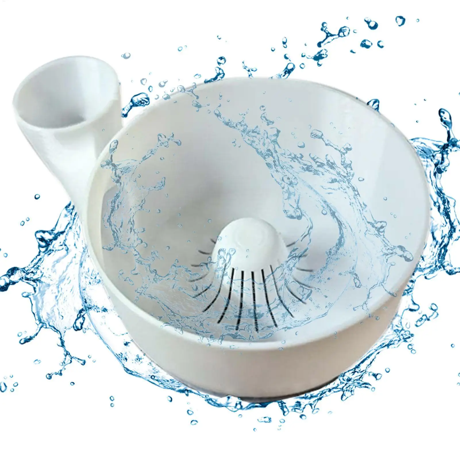 2025 new Vegetable Washer Portable Fruit Wash Bowl Food Washing Spinner Automatic Cleaning Machine for Kitchen Draining