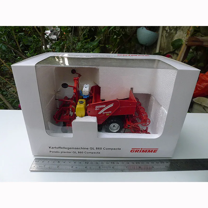 

Diecast Alloy 1:32 Potato Planter Agricultural Locomotive Car Model Adult Classic Collection Gift Display Souvenir Boy Toy