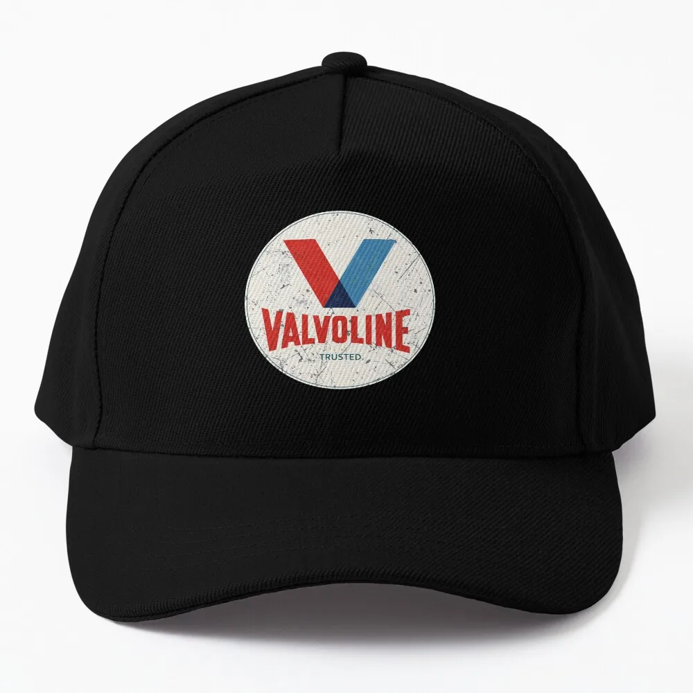 ValvolineVintageMotorOilBaseballCapHorseHatMilitaryCapManSun