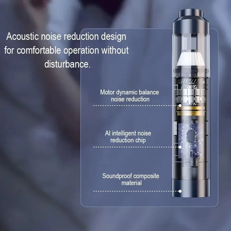 Car Vacuum Cleaner 13000PA Wireless Portable Cordless USB Charging Powerful Handheld Strong Suction Cleaner For Xiaomi Baseus