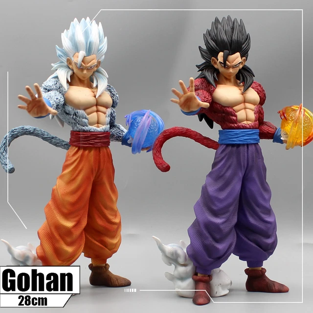 29cm Anime Dragon Ball Super Saiyan 4 Son Gohan Gk Statue Pvc Action  Figures Collection Model Toy For Children Anime Gifts - Action Figures -  AliExpress