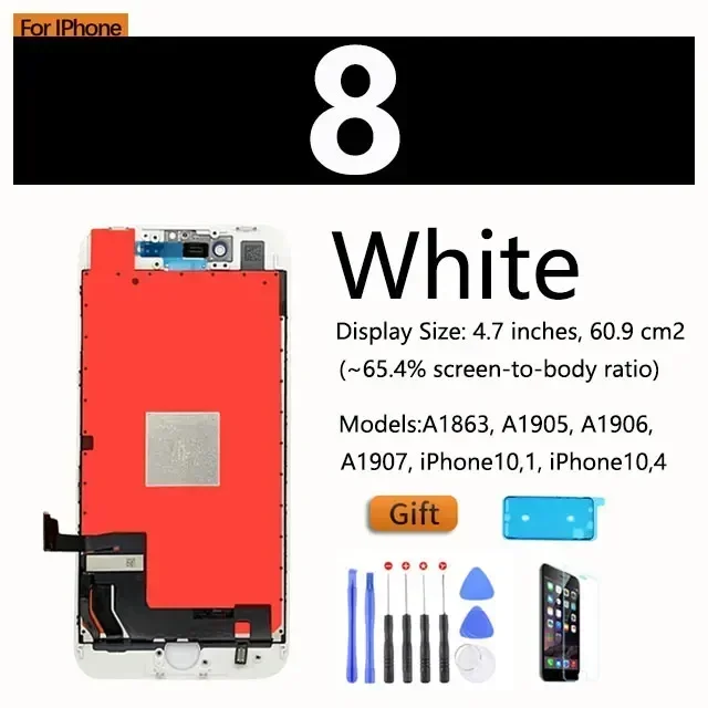Per iPhone 8 Bianco
